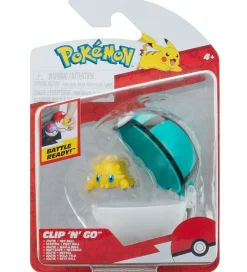 Pokémon Figur - Clip N Go - Joltik m. Net Ball
