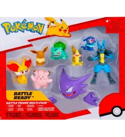 Pokémon Figurer - Battle Figure - 8 Stk.