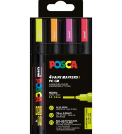 Posca Tuscher - PC-5M - 4 stk. - Neon