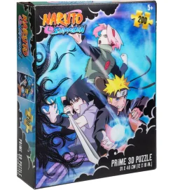 Prime 3D Puzzle Puslespil - 3D - 200 Brikker - Naruto Shippuden