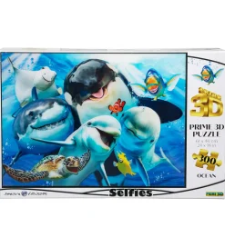 Prime 3D Puzzle Puslespil - 3D - 300 Brikker - Ocean Selfie