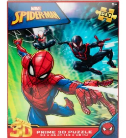 Prime 3D Puzzle Puslespil - 3D - 200 Brikker - Spiderman