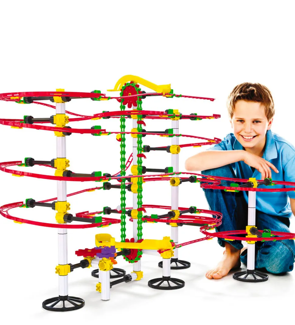 Quercetti Kuglebane - Skyrail Ottovolante Elevator - 360 Dele -