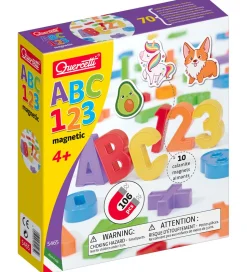 Quercetti Magneter - ABC/123 - 106 Dele - 5465