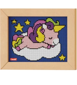 Quercetti PixelArt 4 - Enhjørning - 4800 Dele - 0795