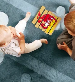 Quercetti Puslespil - Playbio Træ - Fabeldyr - 4x6 Brikker - 807