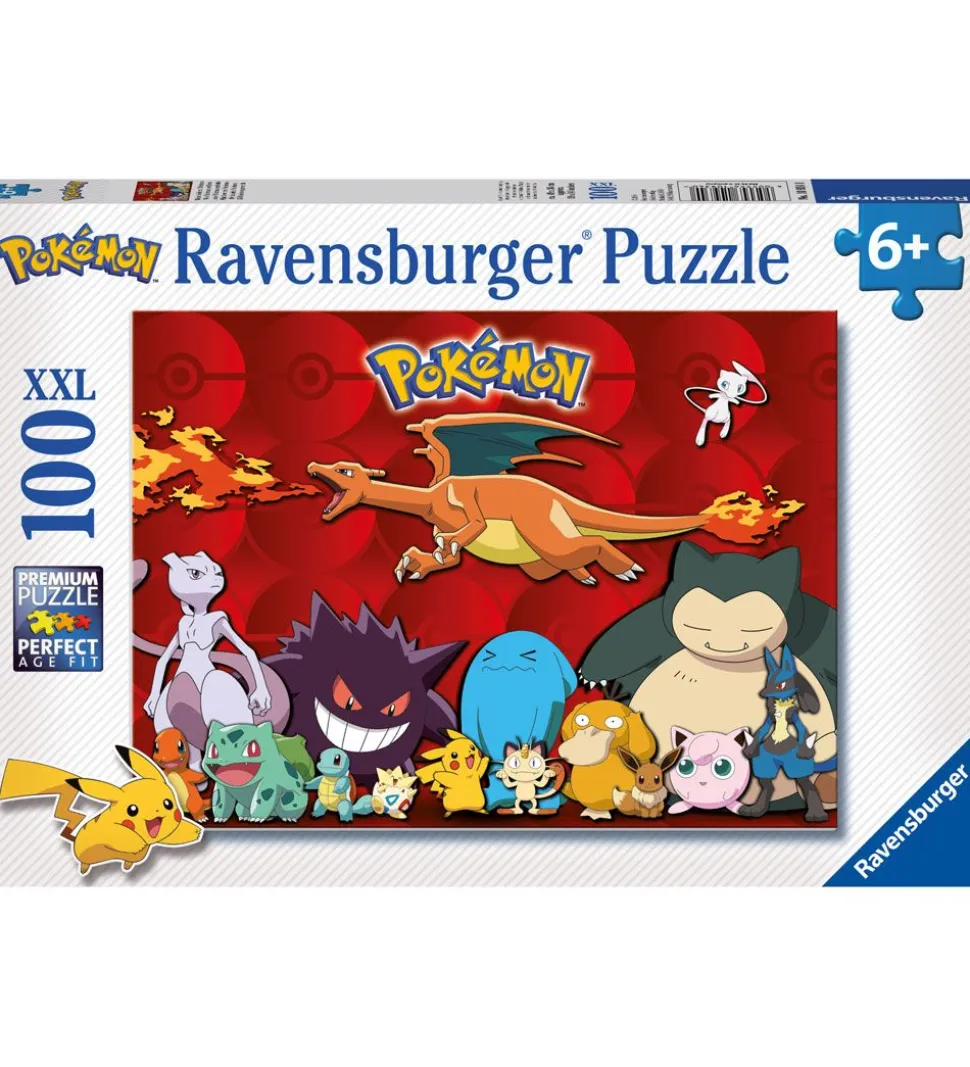 Ravensburger Puslespil - 100 Brikker - My Favorite Pokémon