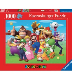 Ravensburger Puslespil - 1000 Brikker - Super Mario