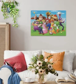 Ravensburger Puslespil - 1000 Brikker - Super Mario