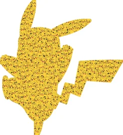Ravensburger Puslespil - 727 Brikker - Pokémon Shaped Pikachu