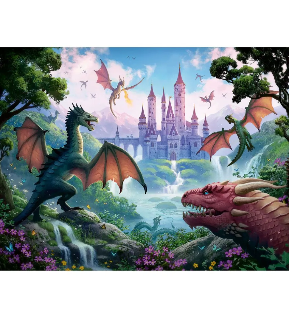 Ravensburger Puslespil - 300 Brikker - Dragons