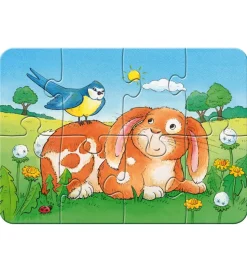 Ravensburger Puslespil - My First - 4 Forskellige - Cute Pets