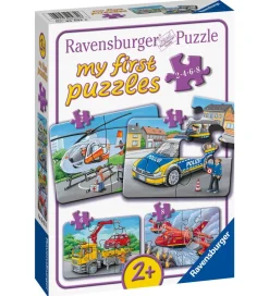 Ravensburger Puslespil - My First - 4 Forskellige - My Emergency