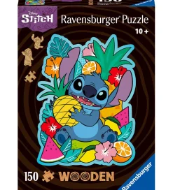 Ravensburger Puslespil - Træ - 150 Brikker - Disney Stitch