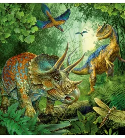 Ravensburger Puslespil - 3x49 Brikker - Dinosaur Facinaiton