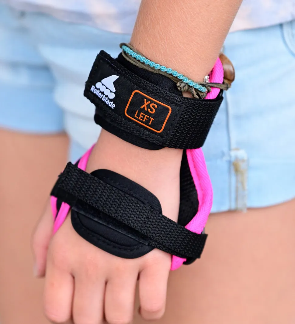 Rollerblade Beskyttelsessæt - Skate Gear Jr - Sort m. Pink