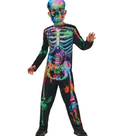 Rubies Udklædning - Bonesky Graffiti Skeleton