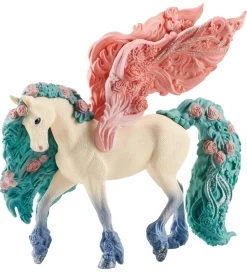 Schleich Bayala - H:14 cm - Blomsterpegasus 70590