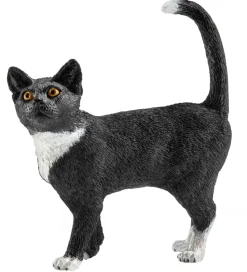 Schleich Dyr - Sort Kat - H: 6 cm 13770