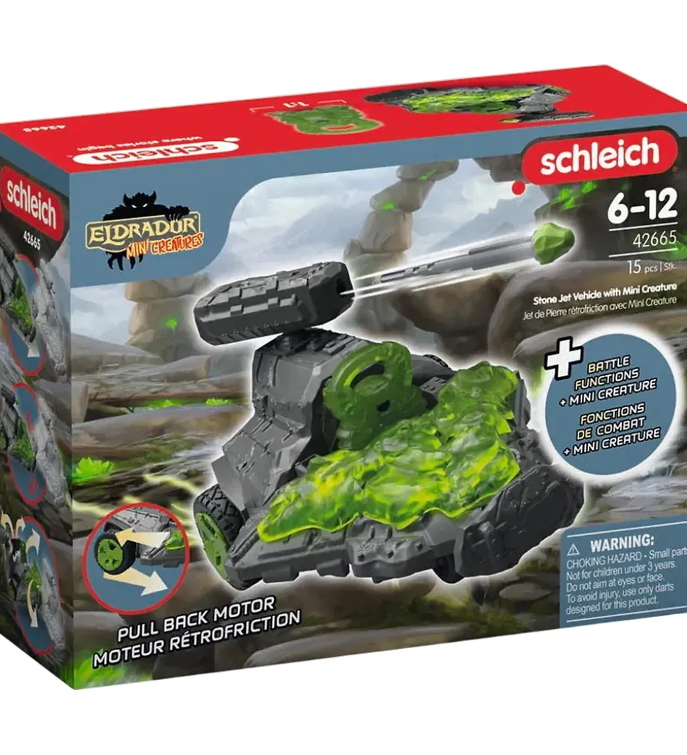 Schleich Eldrador Mini Creatures - Stone Jet Køretøj - 42665