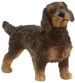 Schleich Farm World - Ruhåret Gravhund - H: 3,8 cm - 13972