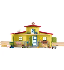 Schleich Farm World - 50x16x30 cm - Stor Bondegård 42605 - Gul