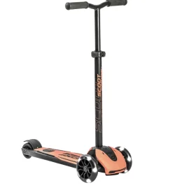 Scoot and Ride Highway Kick 5 - LED - Peach