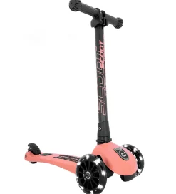 Scoot and Ride Highway Kick 3 - LED - Peach