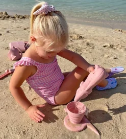 Scrunch Foldbar Regnvandsmåler - 21x11 cm - Silikone - Duck Egg