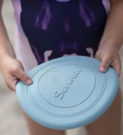 Scrunch Frisbee - Silikone - Ø18 cm - Lyseblå
