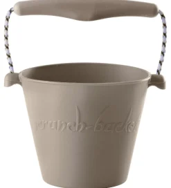 Scrunch Spand - Silikone - 13 cm - Lysegrå