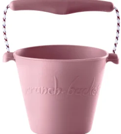 Scrunch Spand - Silikone - 13 cm - Lyserød