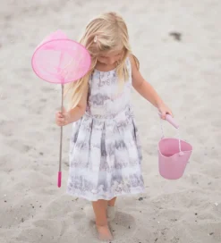 Scrunch Spand - Silikone - 13 cm - Lyserød