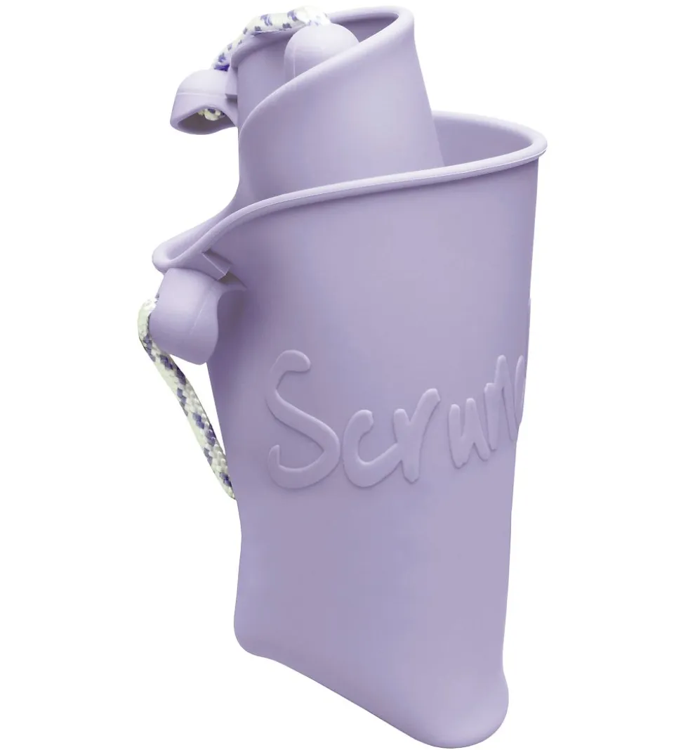 Scrunch Spand - Silikone - 13 cm - Lavendel