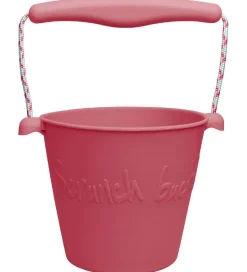 Scrunch Spand - Silikone - 13 cm - Cherry Red