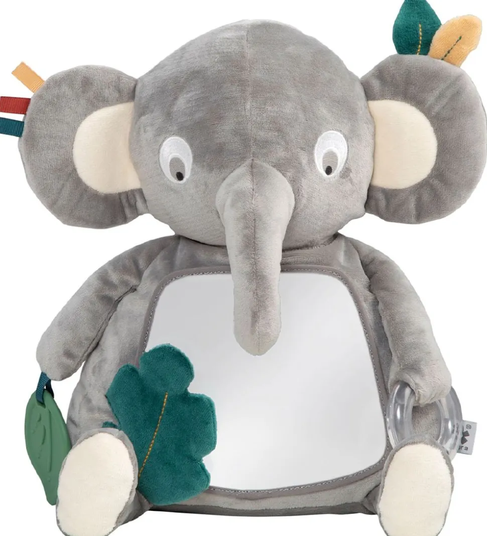 Sebra Aktivitetslegetøj - Elefanten Finley - Grå