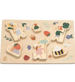 Sebra Puslespil - Træ - Pixie Land