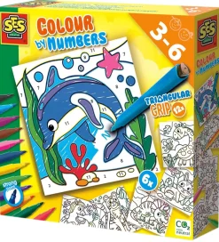 SES Creative - Mal Efter Nummer - Tusser m. Trekantsgreb