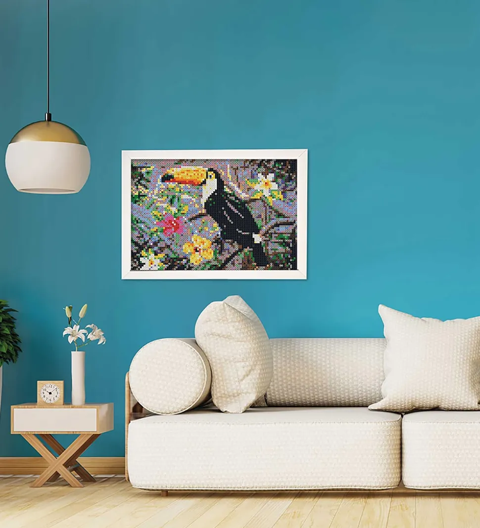 SES Creative - Strygeperlesæt - 7.000 stk. - Tukan