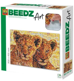 SES Creative - Strygeperlesæt - 7.000 stk. - Løveunger