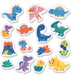 SES Creative Badefigurer I Skum - Dinoer