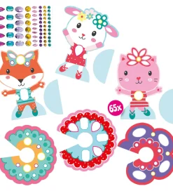 SES Creative Diamantmosaik - Dansende Dyr