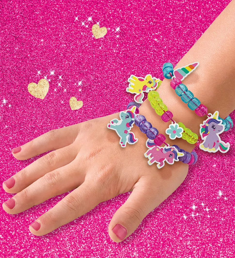 SES Creative Kreasæt - Krympeplast - Enhjørning Armbånd