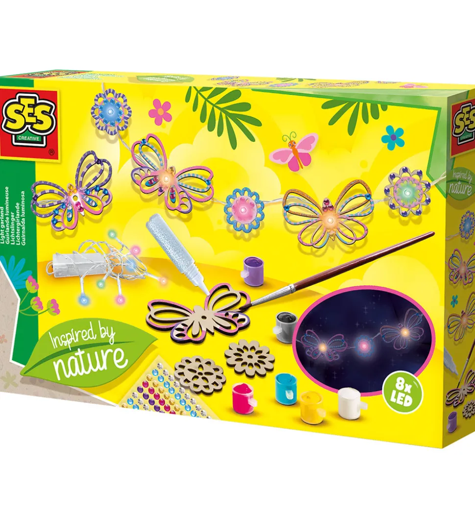 SES Creative Lyskæde - Naturdesign