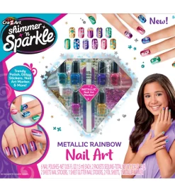 Shimmer N Sparkle Kreasæt - Nail Art