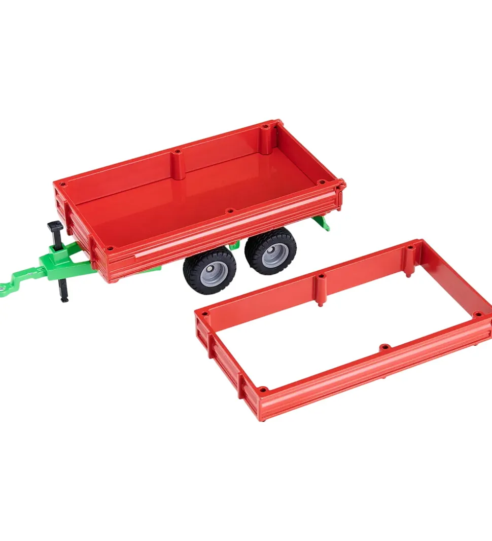 Siku Trailer - Tandem Axle Trailer - 1:32 - Rød