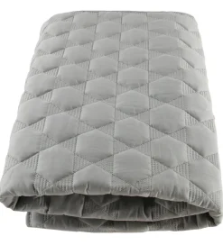 Smallstuff Legetæppe - 100x100 - Quilted - Lysegrå