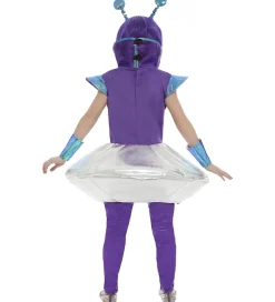 Smiffys Udklædning - Alien Girl - Silver