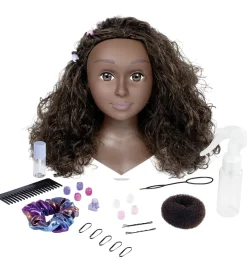 Smoby Frisørdukke m. Tilbehør - My Beauty Afro - 23 Dele