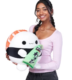 Snackles Bamse - 35 cm - Laksen Eva m. Wasabi